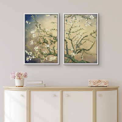 Almond Blossoms Inspiration By Vincent van Gogh