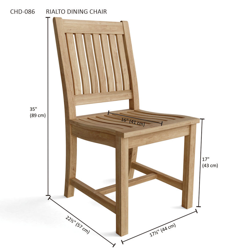 Windsor Outdoor 5 - Piece Teak Dining Set