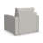 Flex 49" Polyester Modular Wide Arm Armchair-124389743-124389744