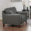 Fauteuil en cuir Hayward