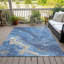 Tapis bleu intérieur / extérieur lavable à la machine Cinead ACN1701-104541173