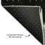 Tapis noir Prisco lavable à la machine de qualité supérieure-2097809802