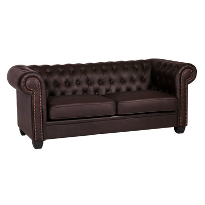 Felix Faux Leather Loveseat