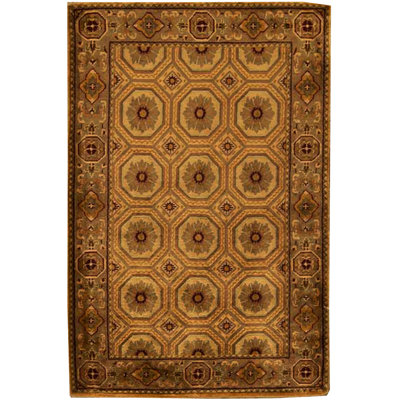 Hand-Knotted High-Quality Rust Area Rug