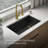 Billings 32-1/2" undermount single-bowl kitchen sink