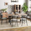 71in Pedestal Dining Set for 6-8-704758129-704758125