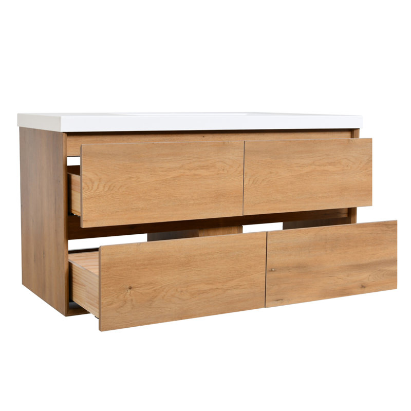 Ensemble de meuble-lavabo mural 48 po, 48"