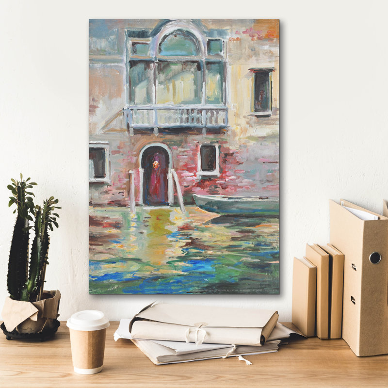 «Venice» par Jadei, impression sur toile, H 26 po x l 18 po
