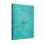 Abstrait, bateau bleu, eau, rose, flottant, vue centrale-1722496291