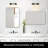 Eitzen Rectangle Wall Mirror High-Strength Tempered Glass and  Stainless Steels Framed Wall Mirror Accent Mirror-214045590-216028328