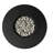Circular propane pit table with lava rock