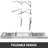 Mychaella 48'' W Stainless Steel Shelving Unit