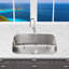 KBFmore 30 Inch Single Bowl Stainless Steel Classic Kitchen Sink with 3 Piece Sink Accessories