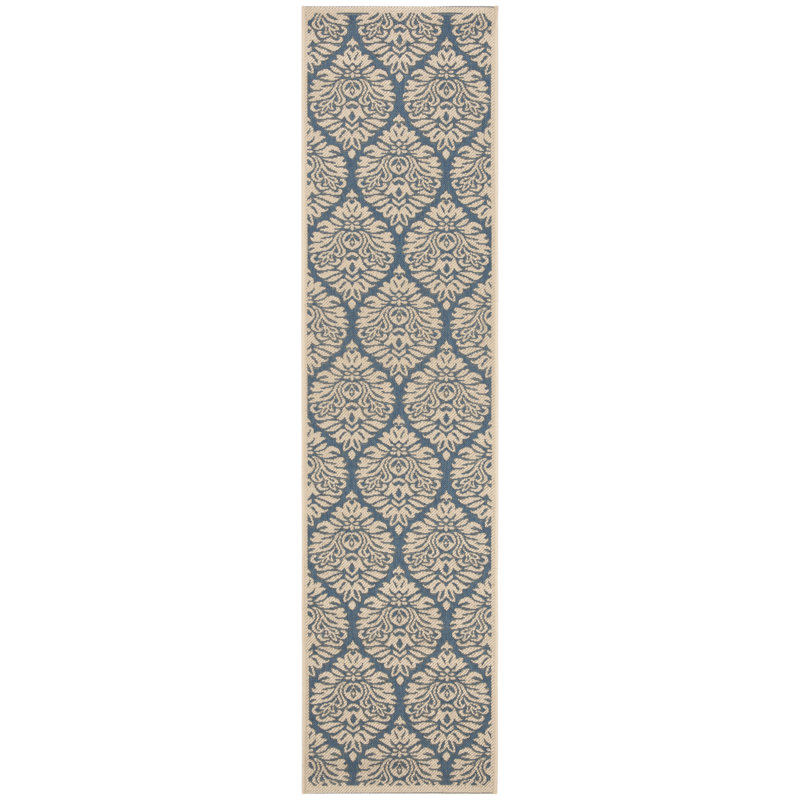Kitt Paisley Hand Woven Indoor / Outdoor Area Rug, Runner 61 x 244 cm