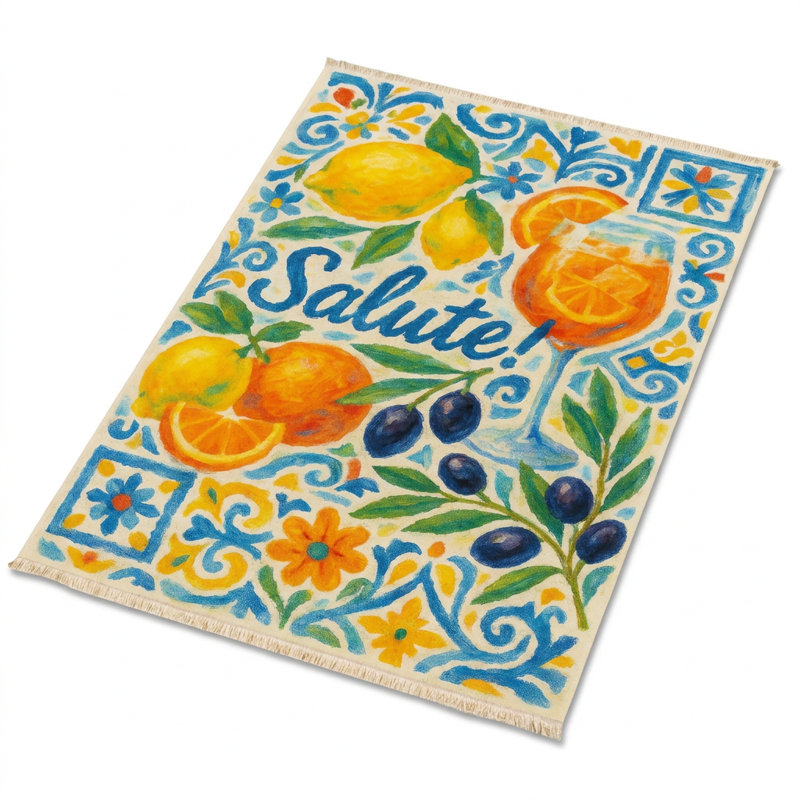 Salut! Tapis 7 pi x 10 pi