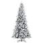 Arbre de Noël artificiel enneigé 9 pi