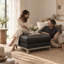 Repose-pieds en cuir Monterrey