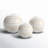 Neutral Modern Line Design Decorative Orb Set of 3-1674155647