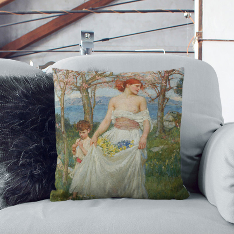 Square Cushion, 55cm H x 55cm W x 20cm D