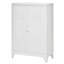 Armoire de rangement industrielle 43 po, double porte en acier avec tablettes réglables