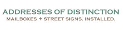 Logo Addresses of Distinction