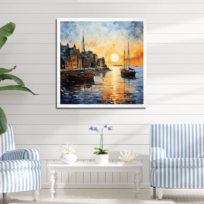 Coastal Port Of Tranquillity XI - Nautical & Beach Wall Decor
