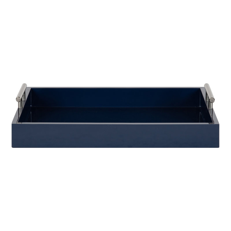 Plateau Norvan Hepner, Bleu marin / Argent