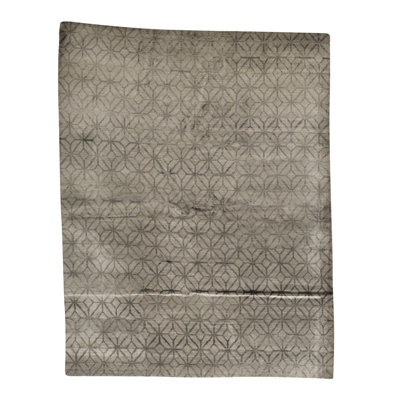 Viscose Geometric Indoor Rug