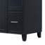 Meuble-lavabo noir Shaker