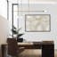Handmade Glam Abstract Wall Decor on Metal