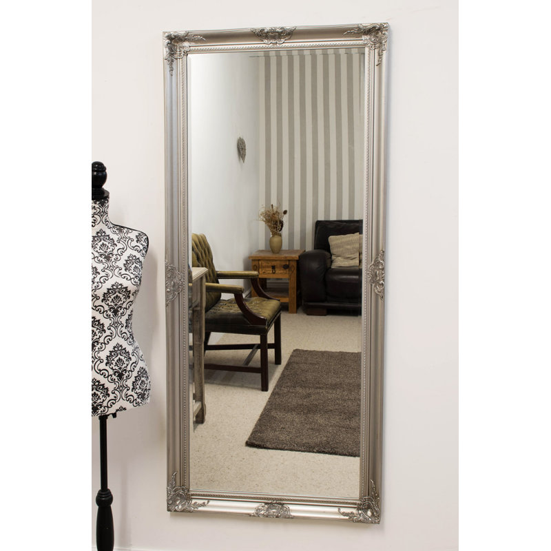 Carmen Wood Flat Wall Mirror
