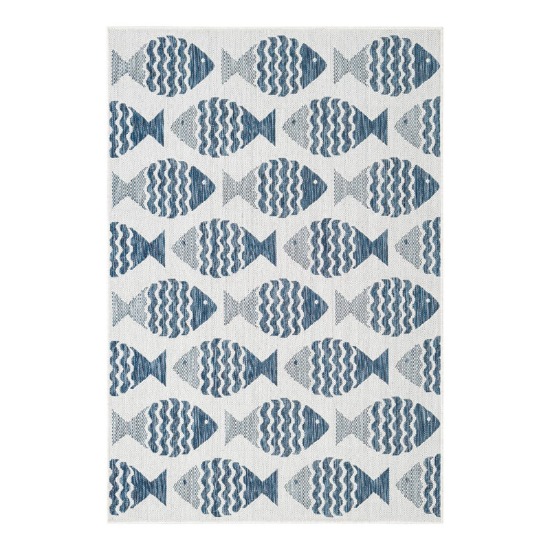 Tapis intérieur / extérieur d'extérieur Coastal, Rectangle 4 pi 1 po x 6 pi 1 po