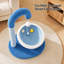 Grand bol à griffer pour chat 26,77 po, lit à griffer pour chat multifonctionnel et chaise longue avec jouet interactif