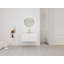 Meuble-lavabo mural 36 po avec lavabo en résine et 2 portes à fermeture en douceur (emballage KD)-115688282