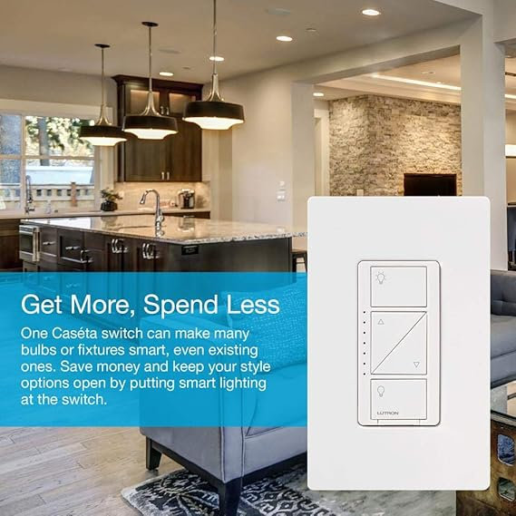 Gradateur d'éclairage intelligent sans fil Lutron