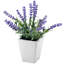 Arrangement floral lavande artificiel en pot
