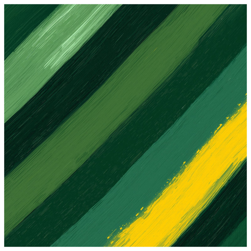 Rideaux vert à rayures diagonales, rideaux occultant à rayures - 1 panneau, 50 po x 92 po - 1 panneau, Blocage