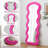 Rose Flannel Wave Full Length Mirror – Hanging/standing/tilting Floor Mirror For Bedroom, Living Room & Dressing Room-340836185