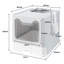 Kenya Plastic Litter Box Enclosure with Scoop-154116272