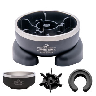 32 Oz Anti-Skid Premium Dog Bowl W/ Slow Feeder