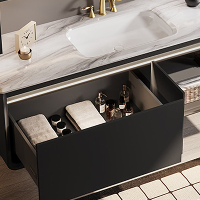 Bathroom cabinet medieval style retro