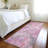 Machine Washable Indoor/Outdoor Xhevrie Pink Rug-988384992