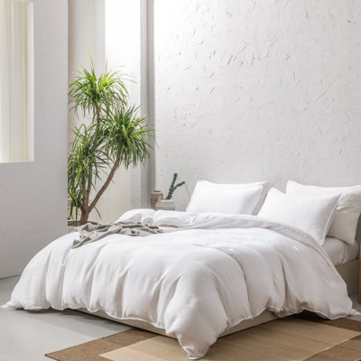 Ensemble de housse de couette 100% lin français - Durable, respirant et moderne