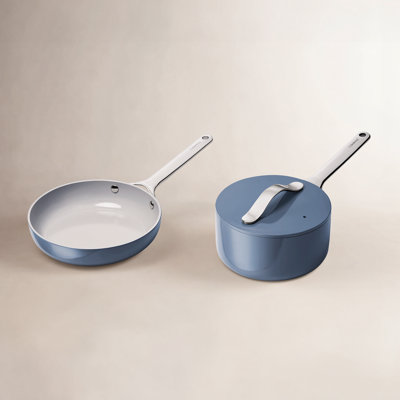 Caraway Ceramic Non-Stick Mini Duo Cookware Set