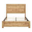 Mobilier de chambre à coucher contemporain à charme naturel avec lit Queen-1686903737