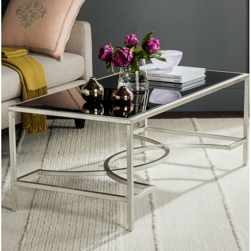 Lystra Coffee Table, Silver