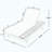2/3 FOLDABLE ACACIA WOOD LOUNGE CHAIR WITH ADJUSTABLE BACKREST & FLAT STORAGE SURFACE, TEAK FINISH UNCUSHIONED, FOR BACKYARD POOL GARDEN PATIO