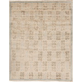 Silk Floral Area Rug