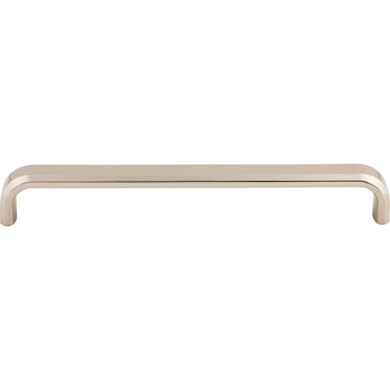 Telfair Bar pull, Polished Nickel, 7 9/16" Center to Center