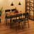 Beqal 4 - Person Four Leg Base Dining Set-718518598